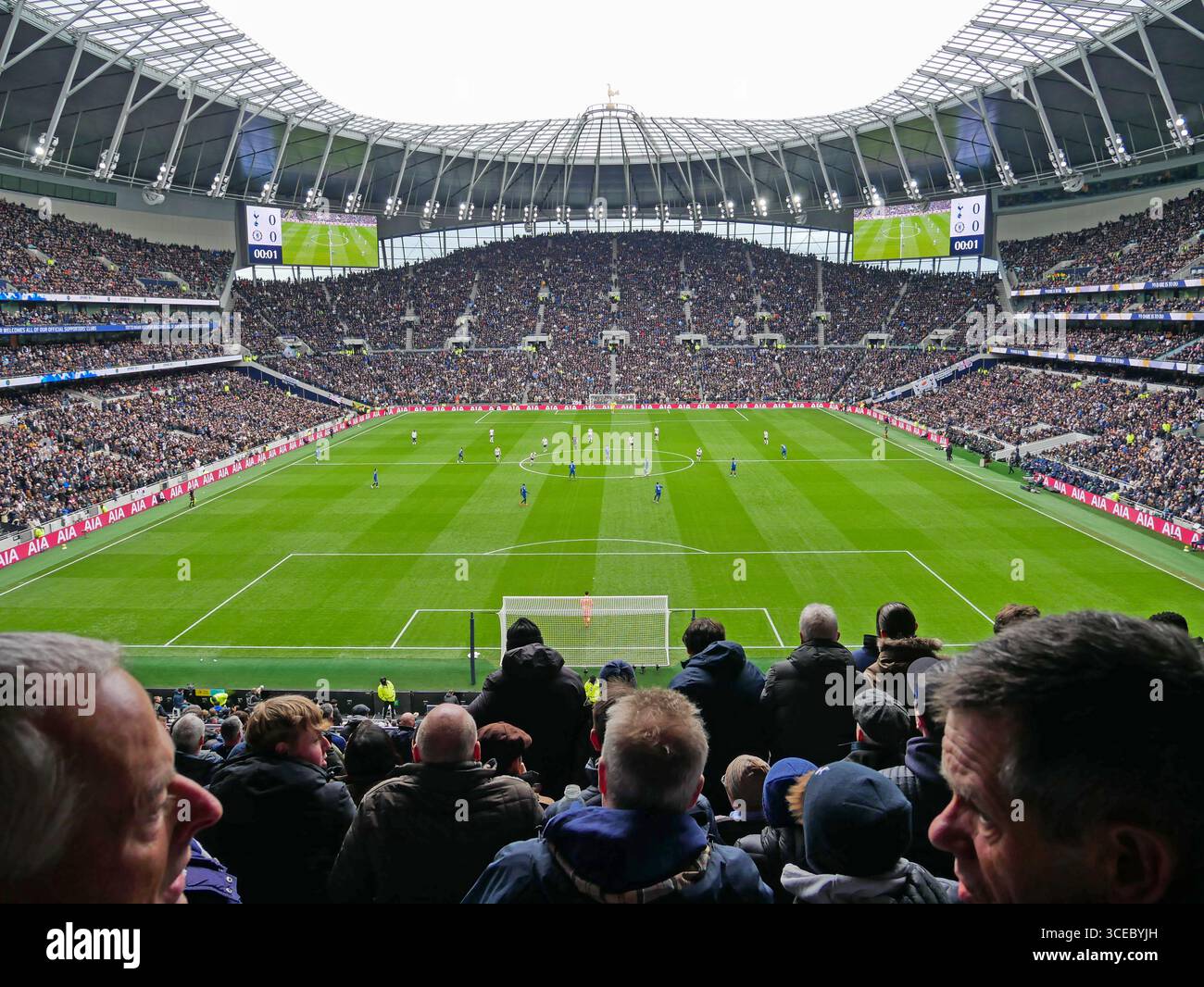 Tottenham Hotspur gegen Chelsea im Tottenham Hostspur Stadium White Hart Lane am 26. Februar 2023 besiegte Tottenham Chelsea mit 2:0. Stockfoto