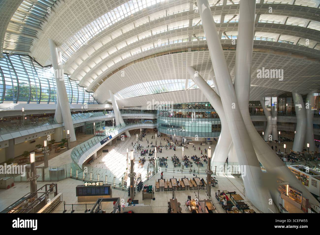 In Hong Kong West Kowloon Station, August 2025. Stockfoto