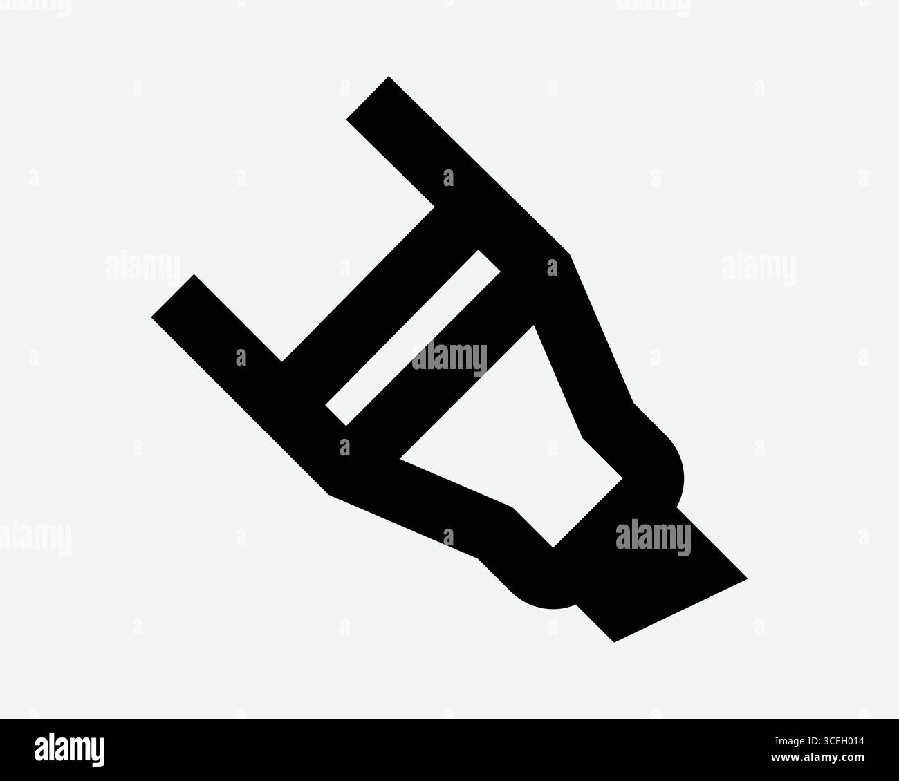 Textmarker Markierungssymbol Zeichenstift Bearbeiten Markieren Büroschule Stationäres Hervorheben Werkzeug Schreiben Schreiben Instrument Zeichnen Kunst Symbol Zeichen Stock Vektor