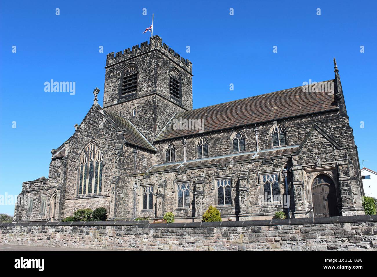 St. Nichola Church, Wallasey, Wirral, Großbritannien Stockfoto St. Nichola Church, Wallasey, Wirral, Großbritannien Stockfoto