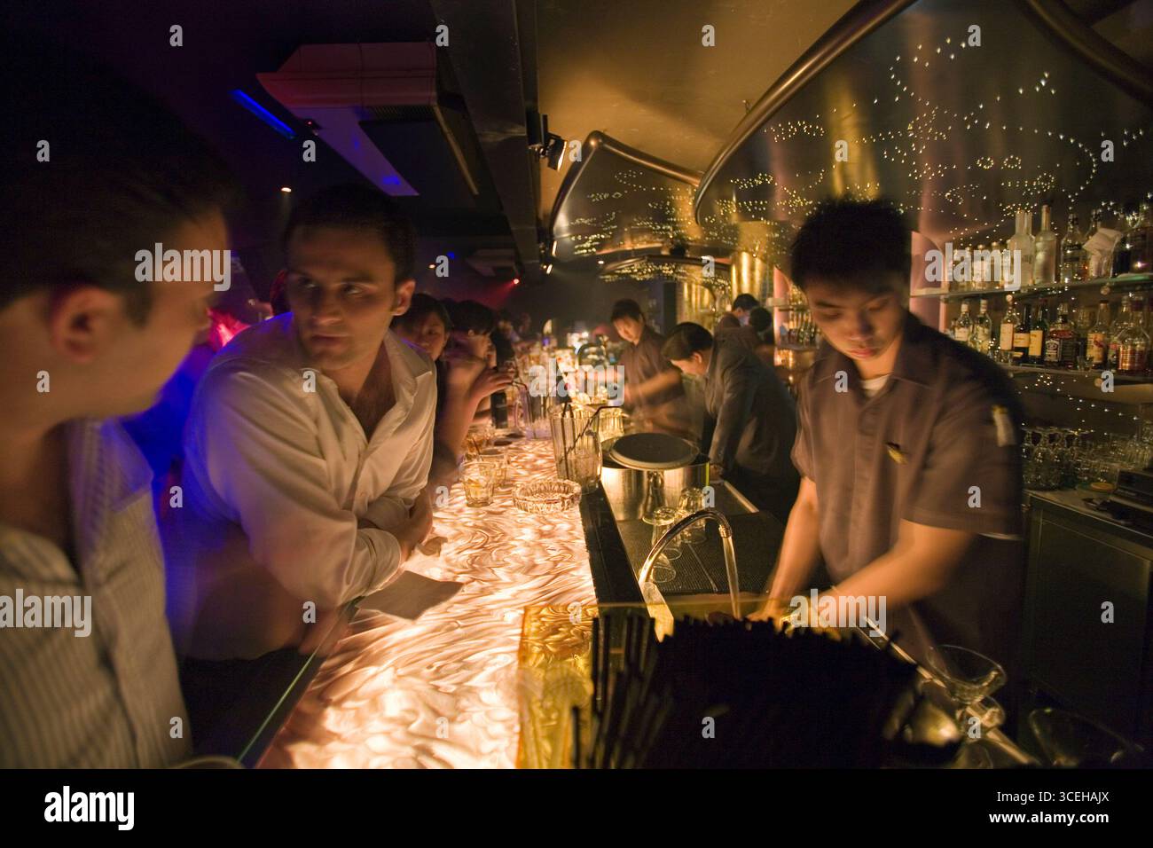 Der Zouk Club, einer der heißesten Plätze in Singapur. Singapur wurde kürzlich als einer der besten Nachtlokale in der Region bewertet, und der Club hat es auch getan Stockfoto