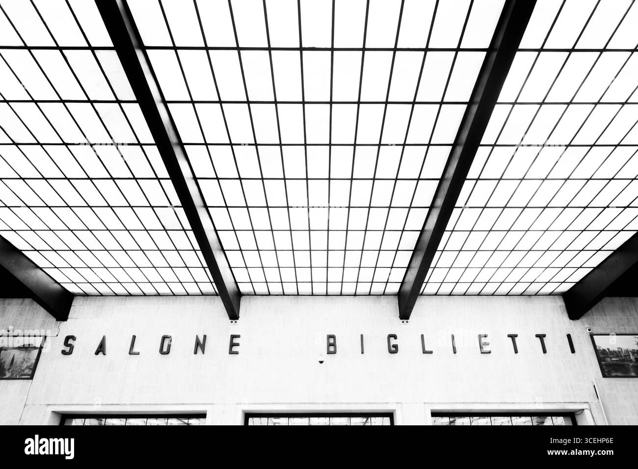 Bahnhof Florenz Santa Maria Novella Stockfoto