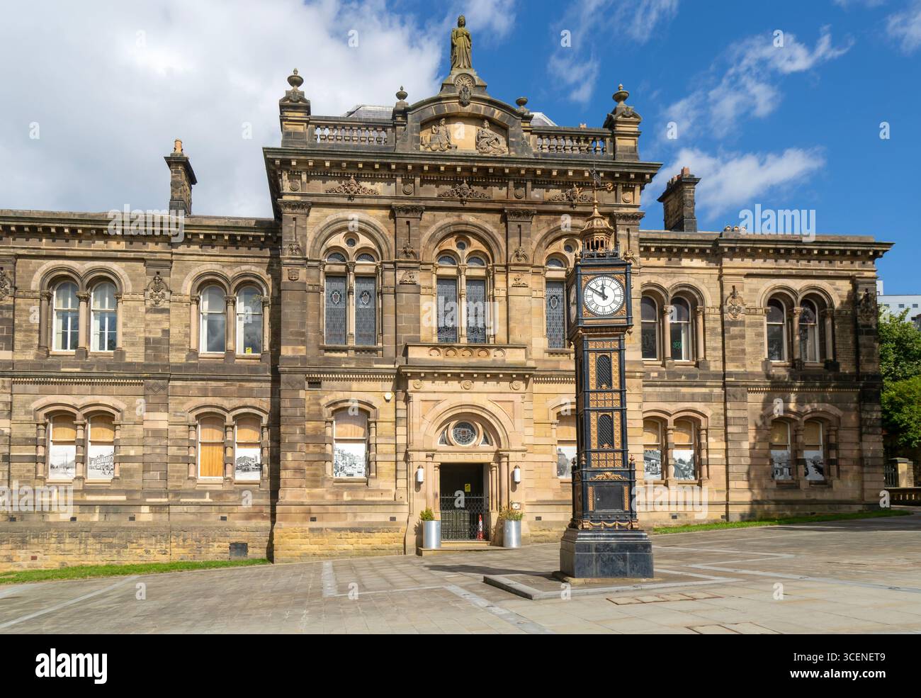 Old Town Hall Gemeindegebäude, West Street, Gateshead, Tyne and Wear, England, britischer Architekt John Johnson 1870 Italianate Architecture Stockfoto