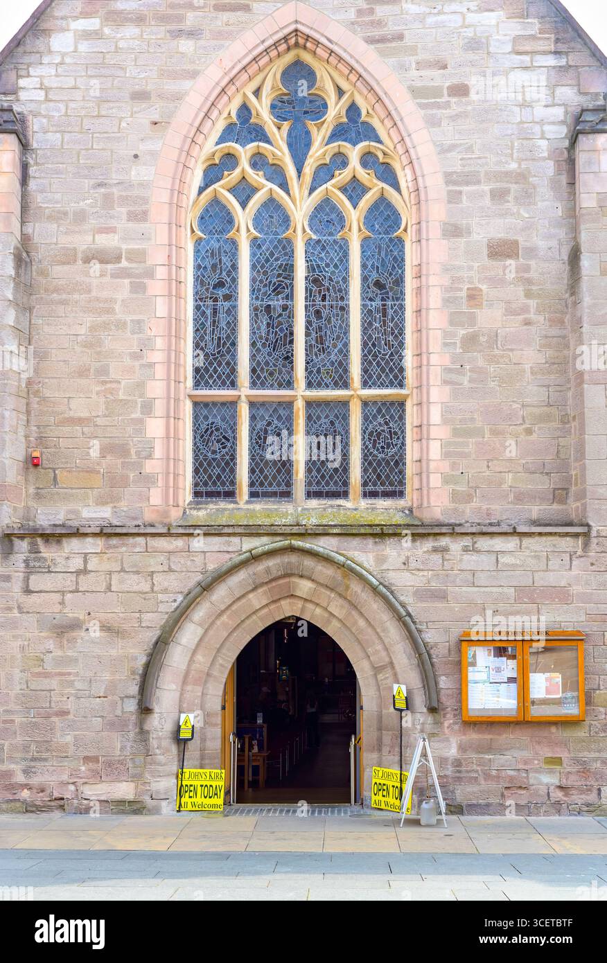 St John's Kirk am Saint John's Place, Perth, Perth und Kinross, Schottland, Großbritannien Stockfoto