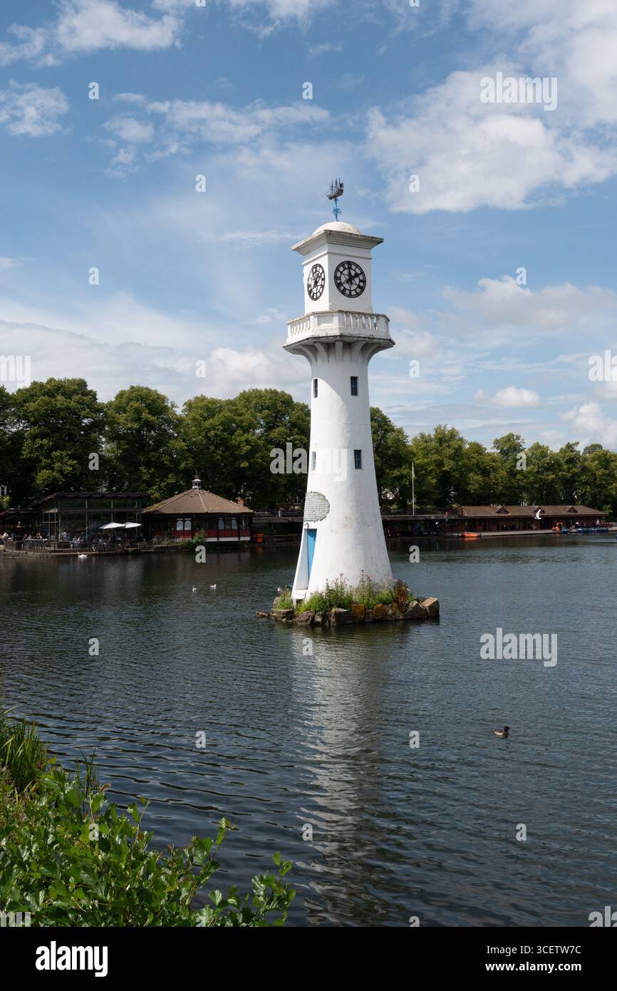 Das Scott Memorial, das auch als Lighthouse und Clock Tower bekannt ist ...