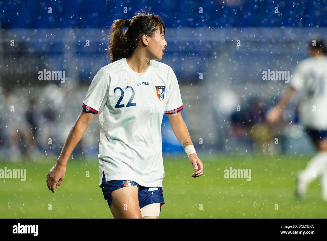SUWON, Südkorea - 16. JULI: Während der EAFF E-1 Fußball-Meisterschaft - Südkorea gegen Chinesisch Taipeh im Suwon World Cup Stadium am 16. Juli 2025 Stockfoto