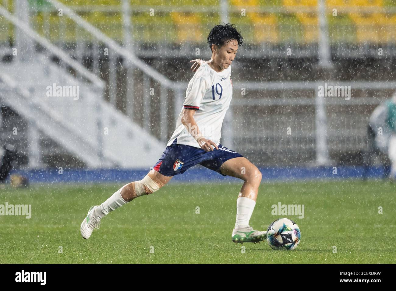 SUWON, Südkorea - 16. JULI: Während der EAFF E-1 Fußball-Meisterschaft - Südkorea gegen Chinesisch Taipeh im Suwon World Cup Stadium am 16. Juli 2025 Stockfoto