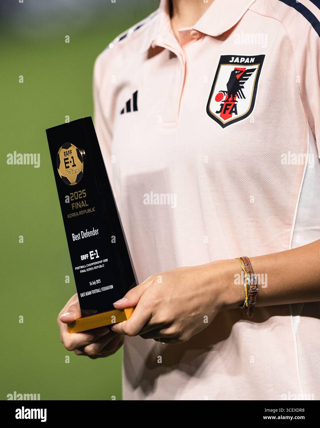 SUWON, Südkorea - 16. JULI: Während der EAFF E-1 Fußball-Meisterschaft - Südkorea gegen Chinesisch Taipeh im Suwon World Cup Stadium am 16. Juli 2025 Stockfoto