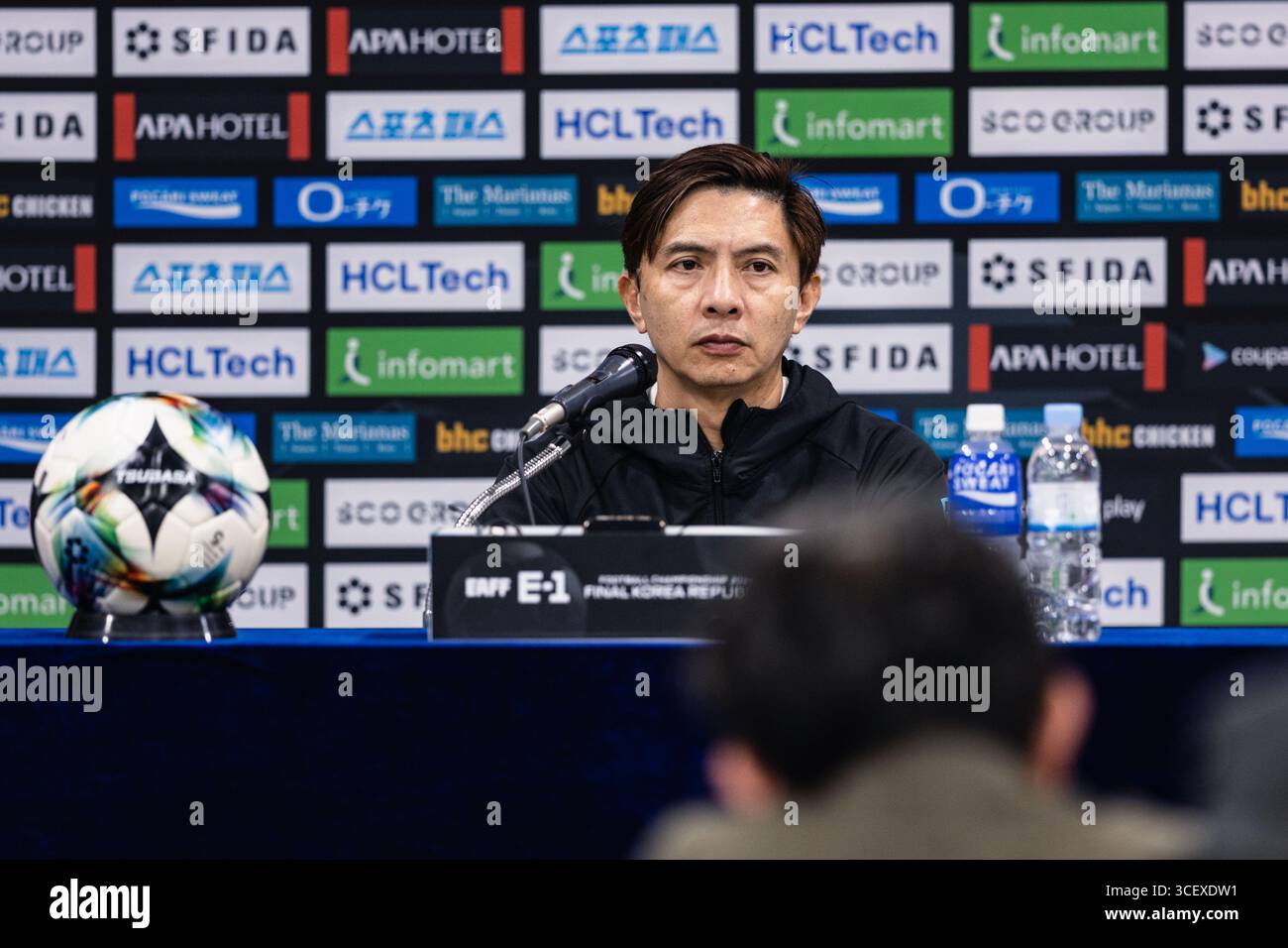 SUWON, Südkorea - 16. JULI: Während der EAFF E-1 Fußball-Meisterschaft - Südkorea gegen Chinesisch Taipeh im Suwon World Cup Stadium am 16. Juli 2025 Stockfoto