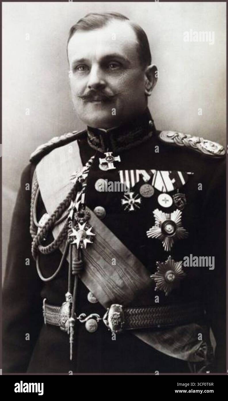 Jaan Soots war ein estnischer General, geboren 1880 und starb 1942. Er war eine Schlüsselfigur im estnischen Militär in der Zwischenkriegszeit und in den frühen Stadien des Zweiten Weltkriegs. Stockfoto