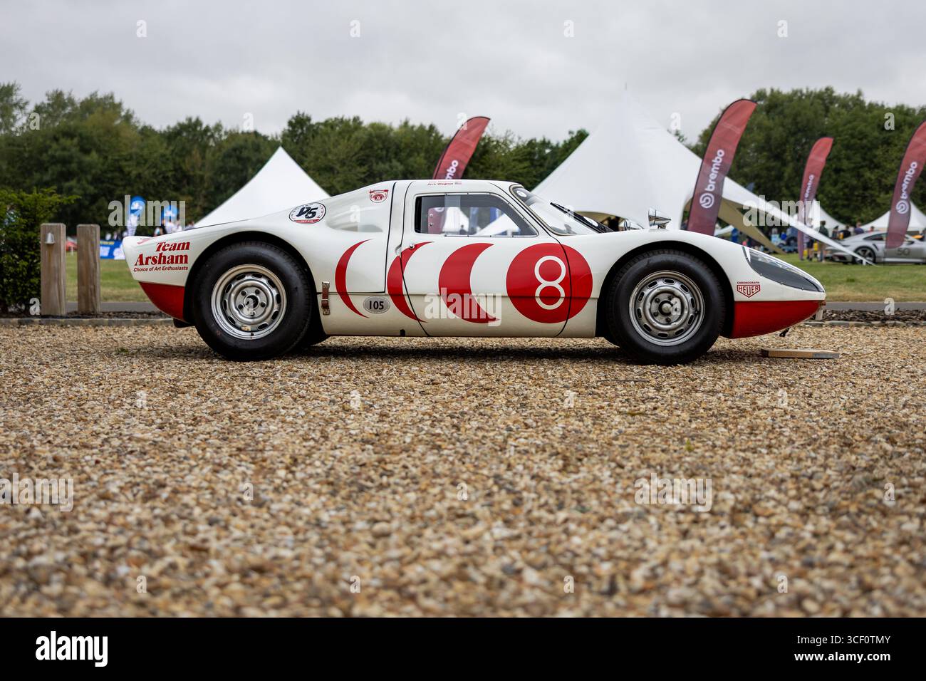 1965 Porsche 904, ausgestellt auf der Megaphonics 2025 Stockfoto