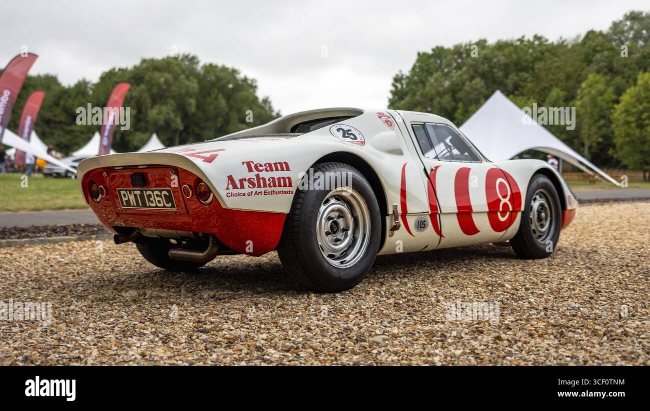 1965 Porsche 904, ausgestellt auf der Megaphonics 2025 Stockfoto