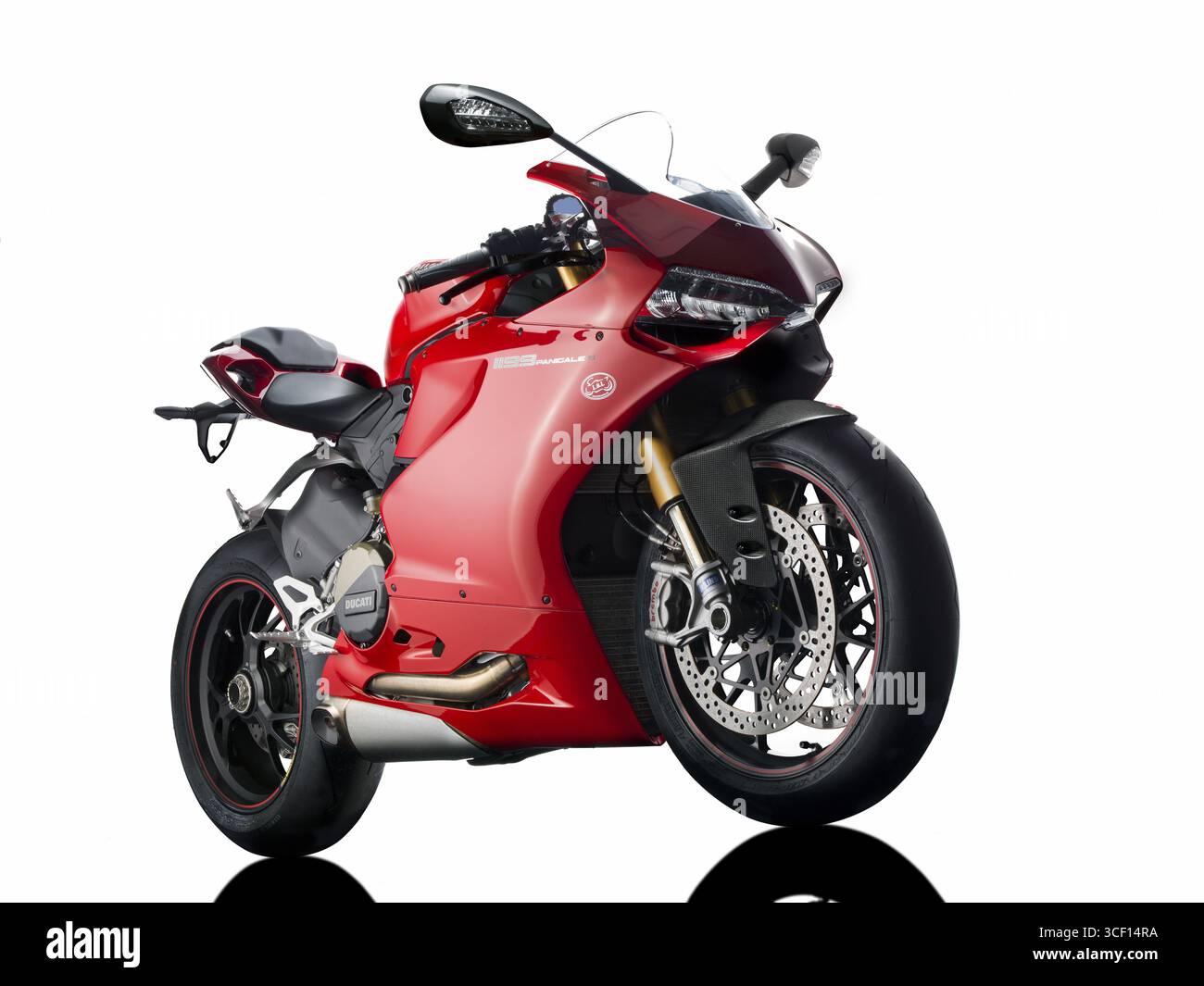 Ducati 1199 Panigale S Jahr 2013 Stockfoto