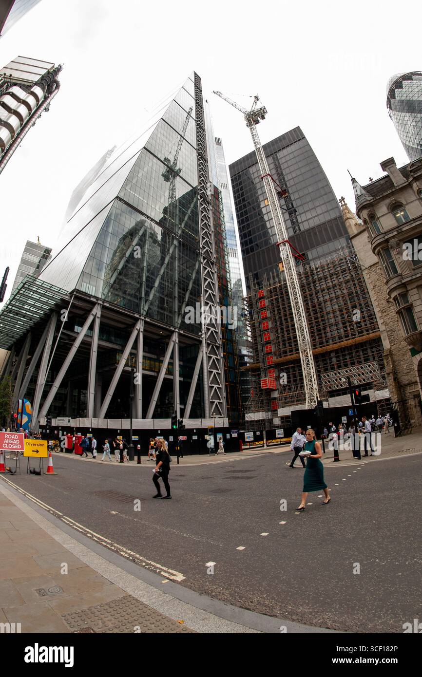 Cheesegrater Gebäude Stockfoto