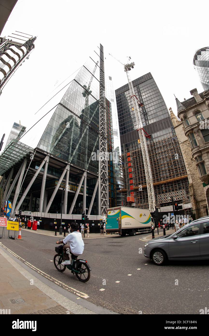 Cheesegrater Gebäude Stockfoto