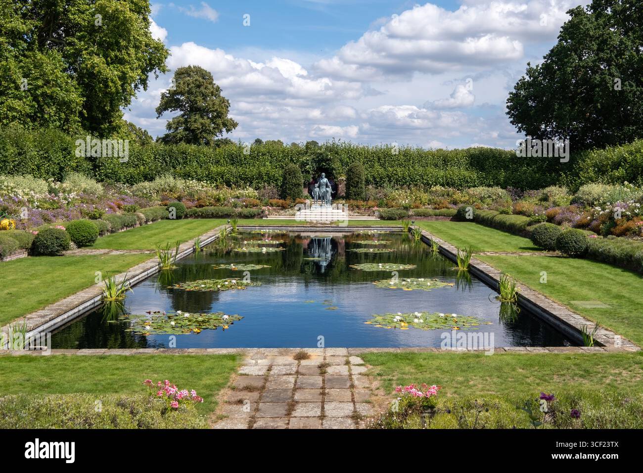 Der versunkene Garten im Kensington Palace Stockfoto