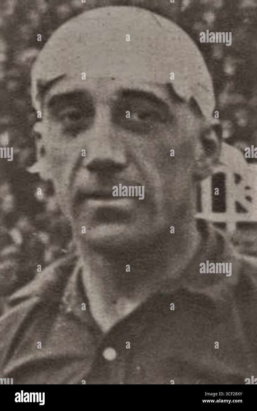 José María Belausteguigoitia ist in der Publikation Gaceta Deportiva vom Februar 1929 zu sehen. Sein Engagement in diesem Sport, insbesondere im Fußball, wurde im frühen 20. Jahrhundert weithin anerkannt. Stockfoto