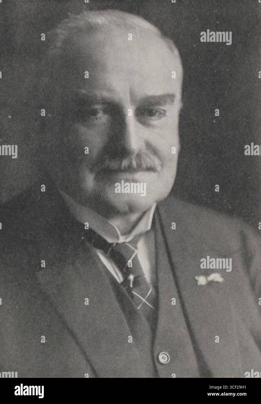 Jan F.M. Sterck (1859–1941), eine bemerkenswerte Persönlichkeit in der niederländischen Geschichte, war zu Lebzeiten ein prominenter Mensch, der mehrere Jahrzehnte in der niederländischen Gesellschaft und Kultur durchlebte. Stockfoto