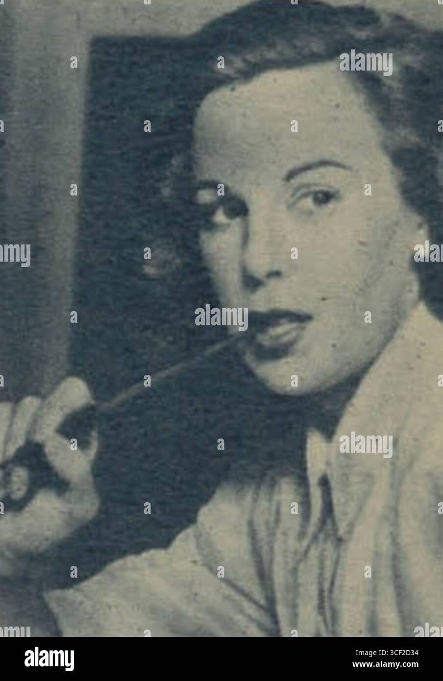 Blanca de Silos war eine spanische Schauspielerin, die für ihre Film- und Bühnenrollen bekannt war und um 1944 während des Goldenen Zeitalters des spanischen Kinos aktiv war. Stockfoto