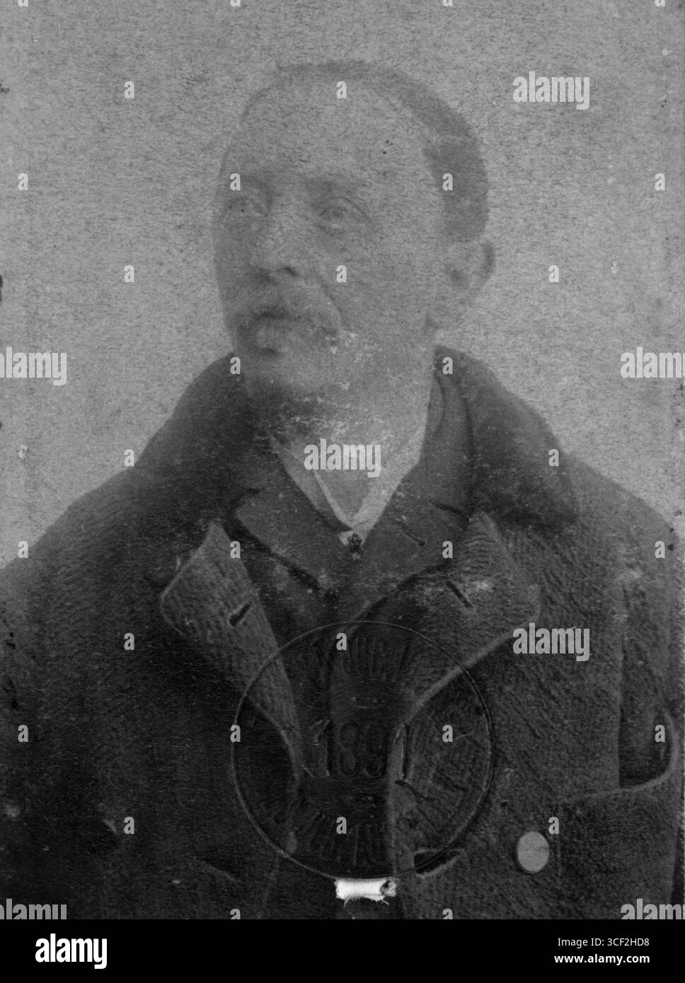 Alois Vladislav Vraný war eine prominente Figur in der tschechischen Literatur und Geschichte des 19. Jahrhunderts. Er trug maßgeblich zur kulturellen und politischen Landschaft seiner Zeit bei. Stockfoto