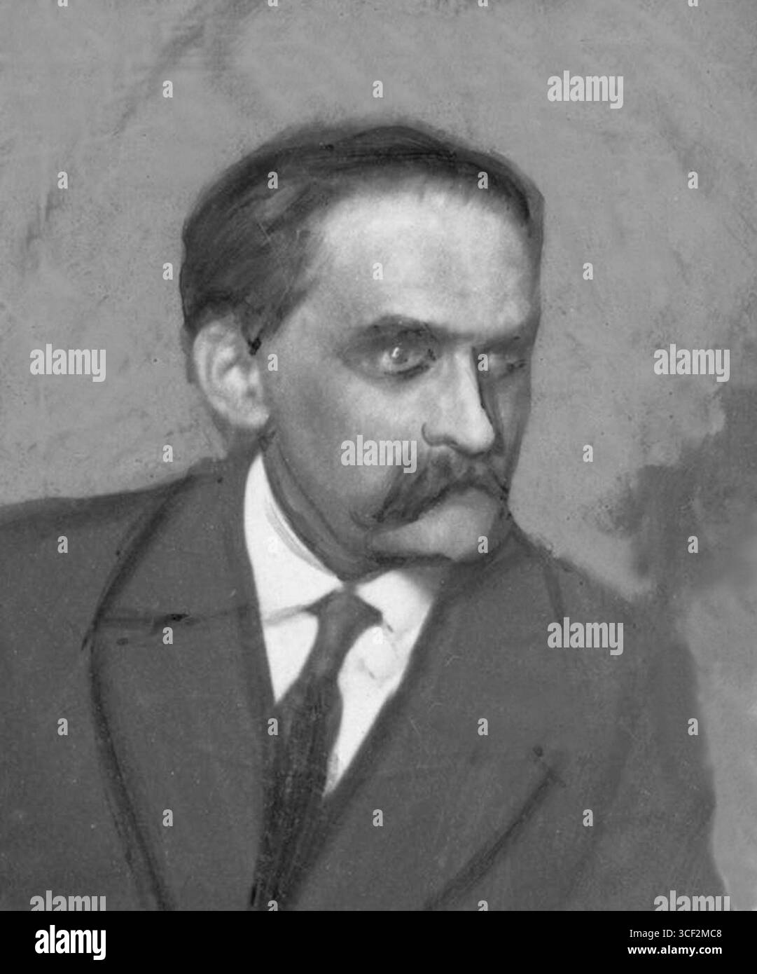 Bernard Szarlitt, Publizist, Beamter und Übersetzer, fotografierte im April 1927. Er trug maßgeblich zur polnischen Literatur und Übersetzung bei. Stockfoto