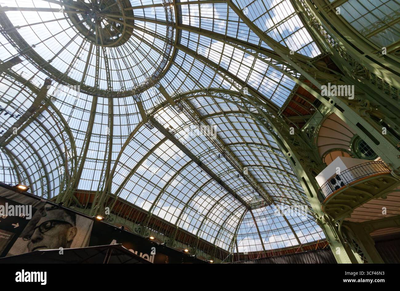 Grand Palais in Paris, der Veranstaltungsort der Kunst Stockfoto