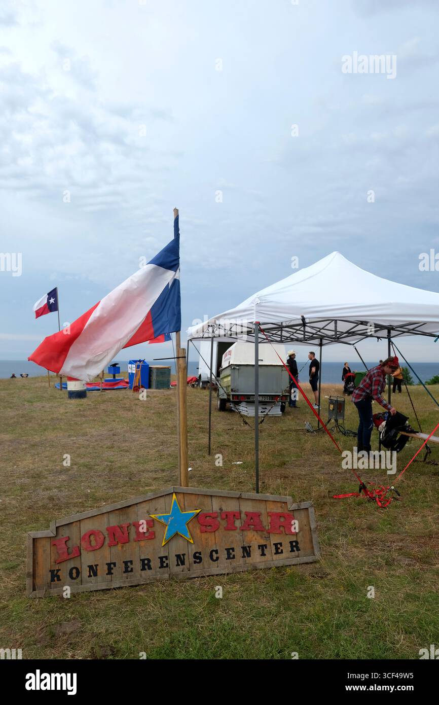 Kivik, Skane, Scania, Schweden, Lone Star Konferenzcenter Stockfoto