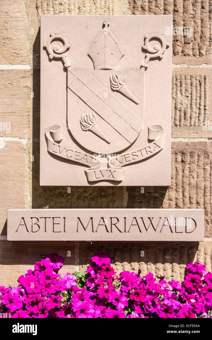 Ehemaliges Kloster Mariawald, Nordrhein-Ostphalen, Deutschland, Heimbach Stockfoto