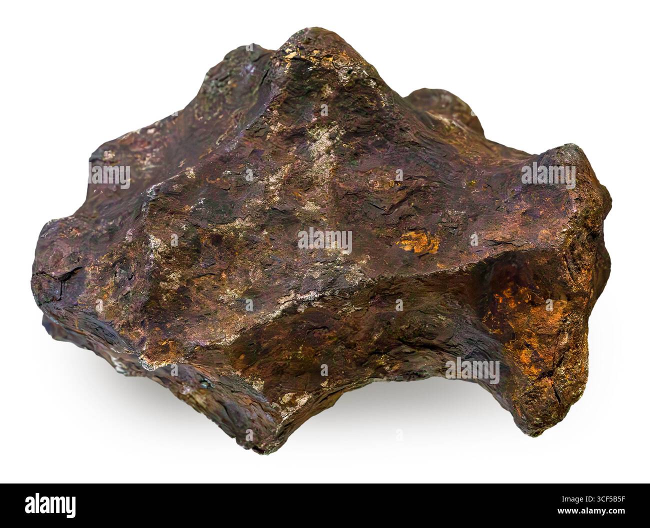 Odessa Meteorit, Eisen, grober Oktaedrit (IAB), Ector County, Texas, USA Stockfoto