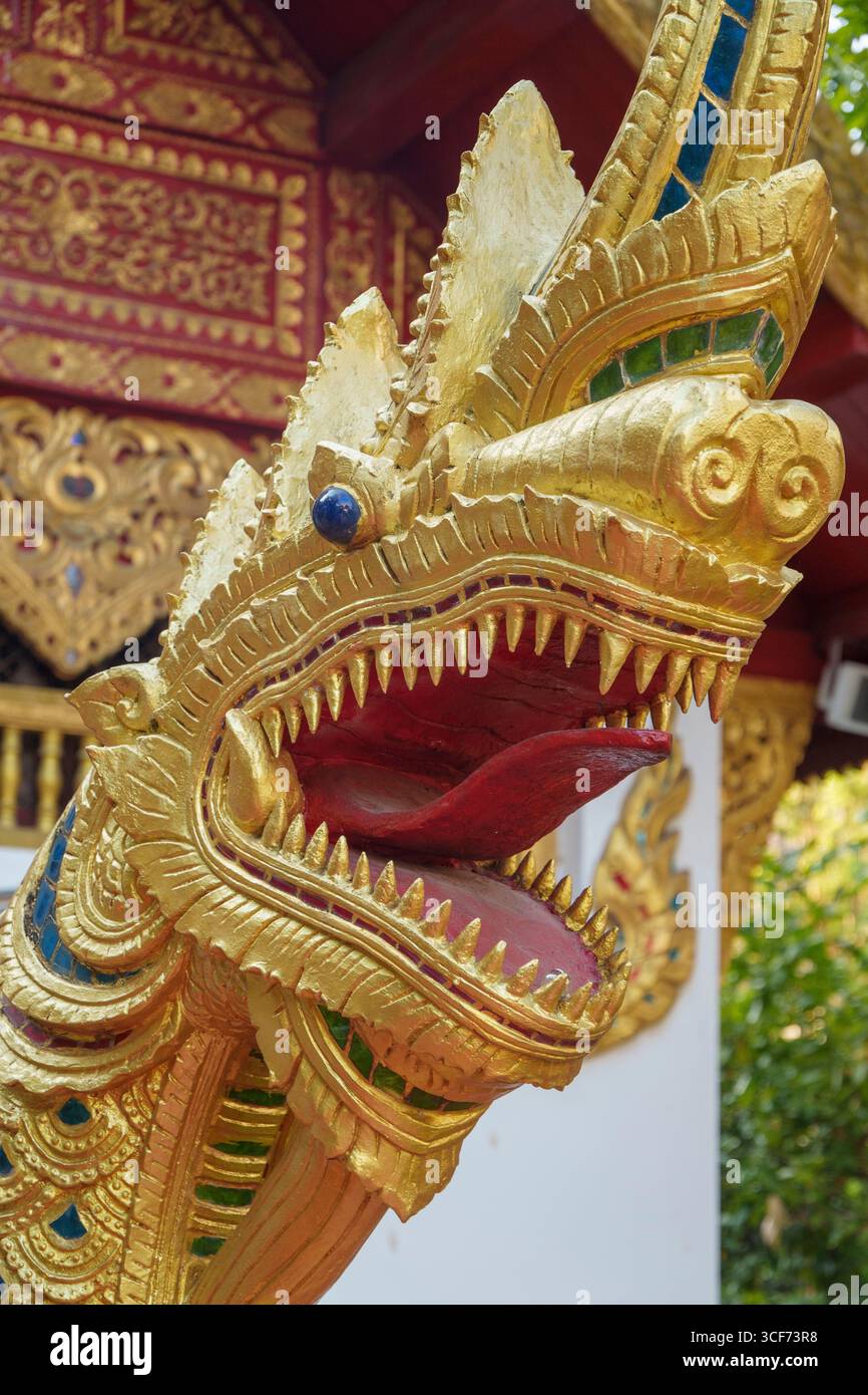 Wat Phra Kaew, Chiang Rai, Thailand, Asien Stockfoto