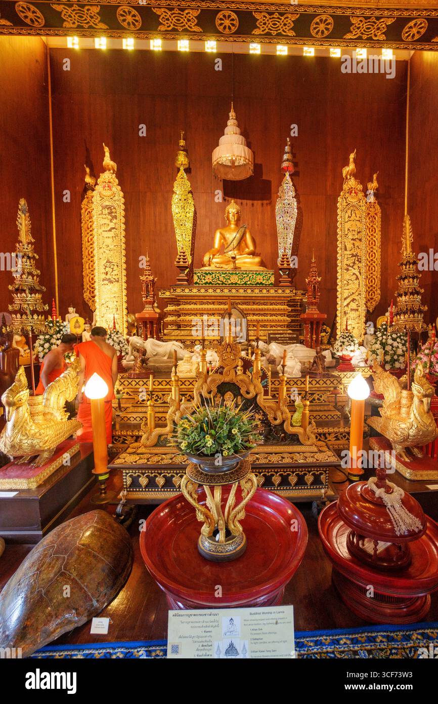 Wat Phra Kaew, Chiang Rai, Thailand, Asien Stockfoto