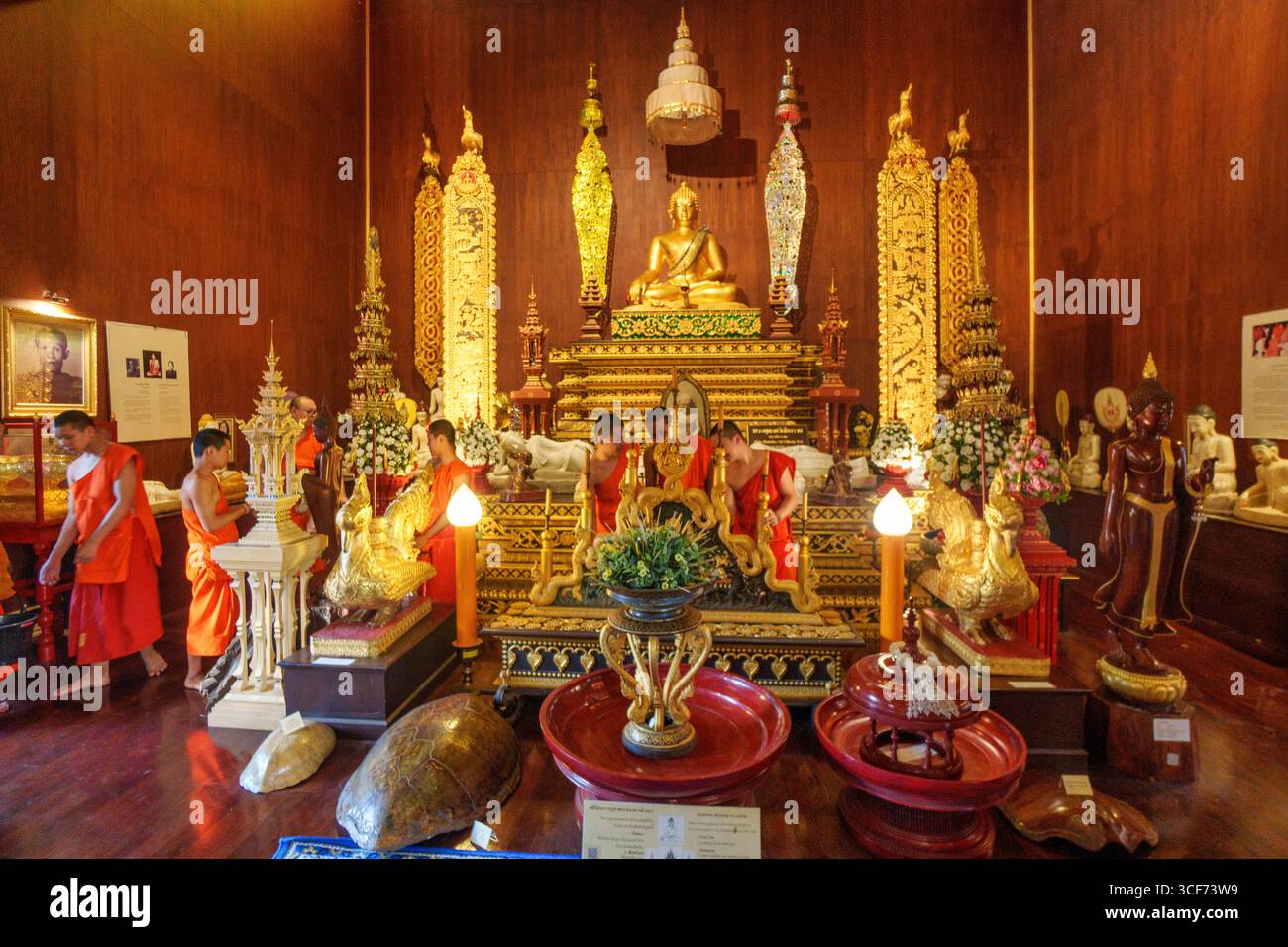 Wat Phra Kaew, Chiang Rai, Thailand, Asien Stockfoto