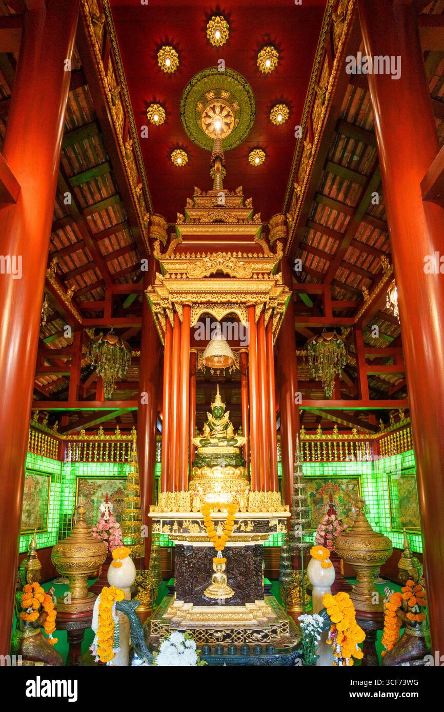 Wat Phra Kaew, Chiang Rai, Thailand, Asien Stockfoto