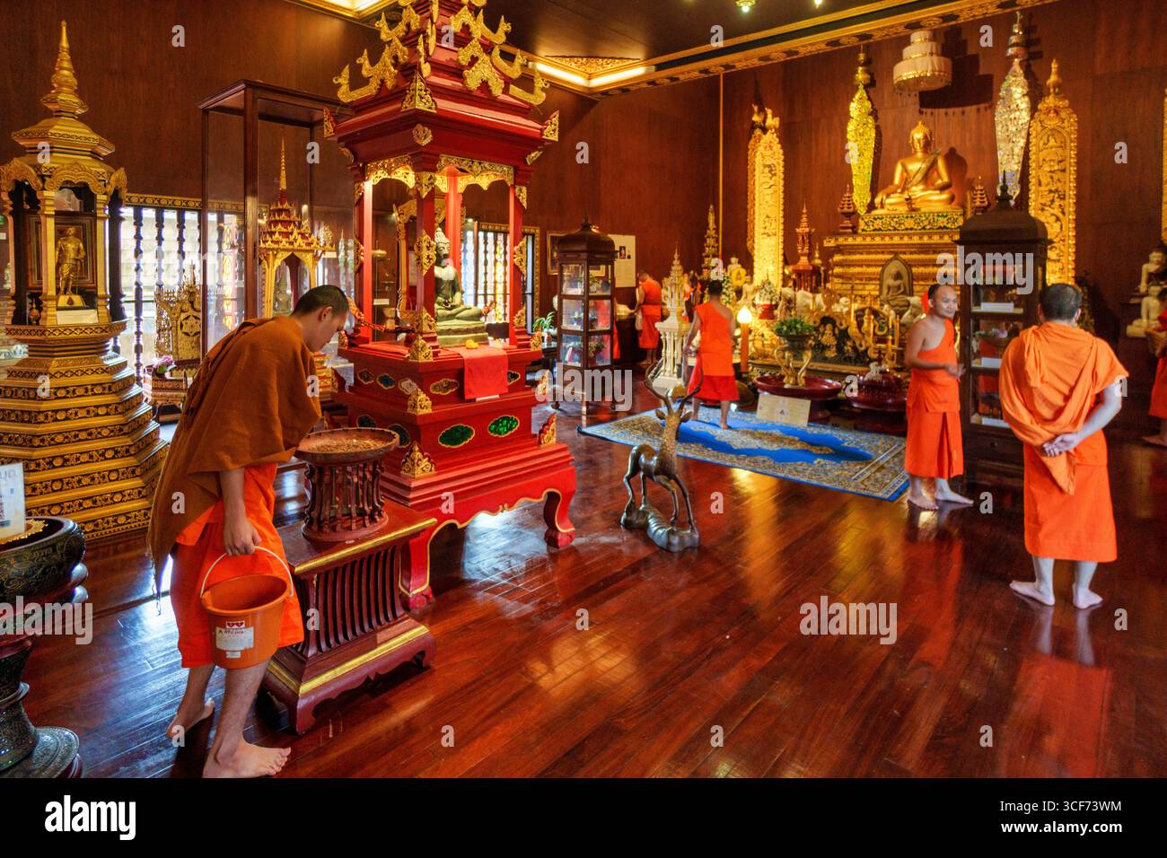 Wat Phra Kaew, Chiang Rai, Thailand, Asien Stockfoto