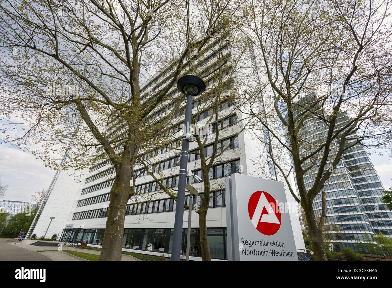 Regionaldirektion Nordrhein-Westfalen der Bundesagentur für Arbeit, Düsseldorf, Nordrhein-Westfalen, Deutschland Stockfoto