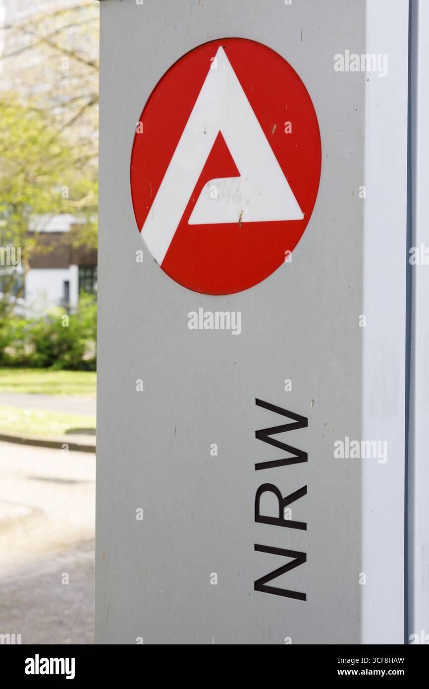Regionaldirektion Nordrhein-Westfalen der Bundesagentur für Arbeit, Düsseldorf, Nordrhein-Westfalen, Deutschland Stockfoto