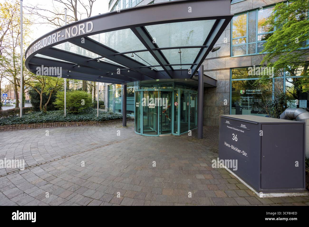 Steueramt Düsseldorf-Nord, Düsseldorf, Nordrhein-Westfalen, Deutschland Stockfoto