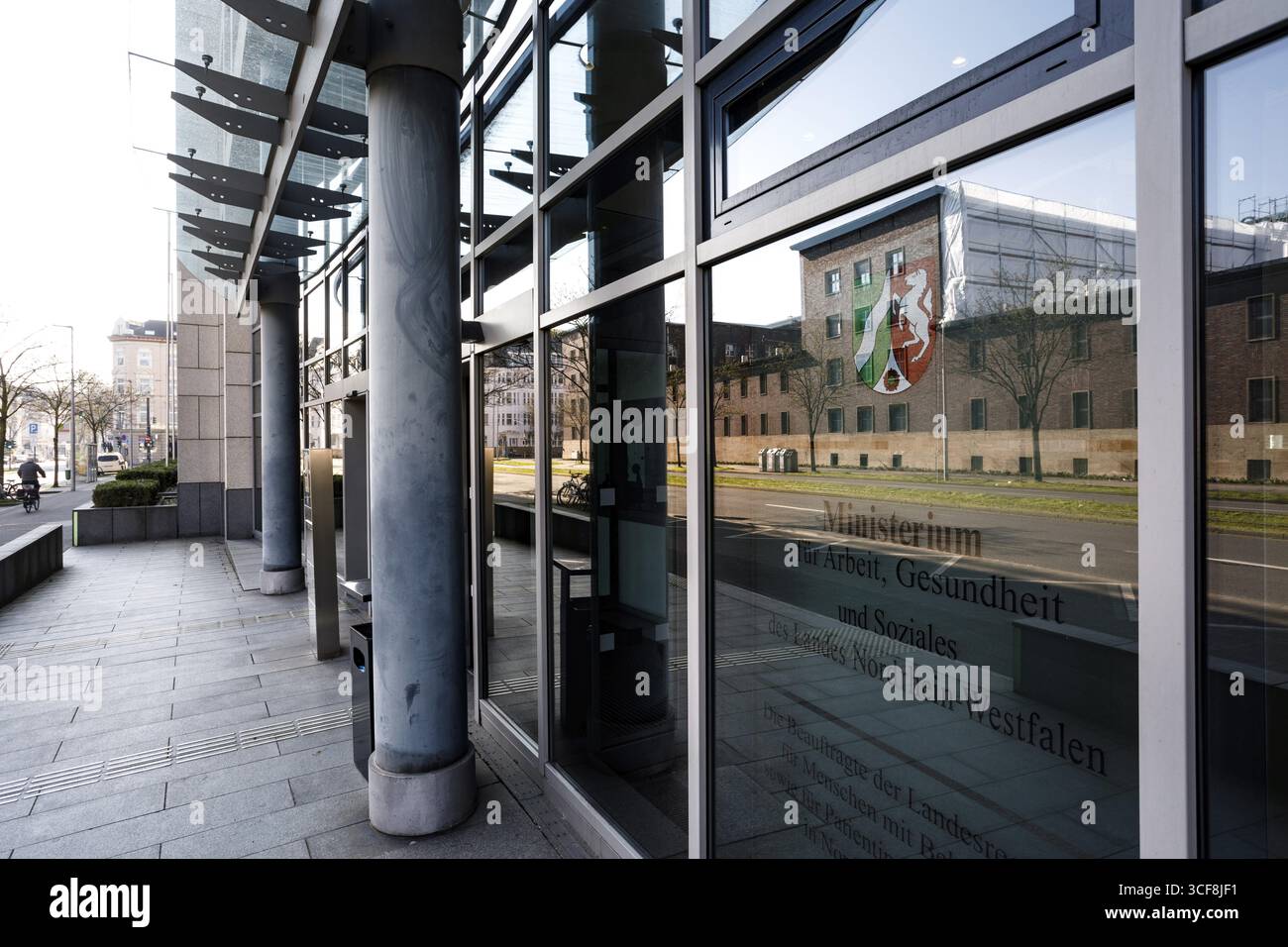 Ministerium für Arbeit, Gesundheit und Soziales des Landes Nordrhein-Westfalen, Düsseldorf, Nordrhein-Westfalen, Deutschland Stockfoto