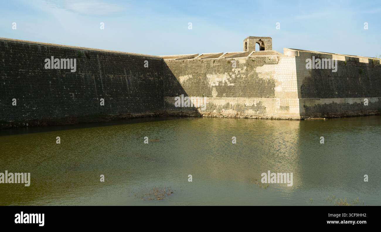 Ruinen der niederländischen Festung in Jaffna, Sri Lanka. Stockfoto