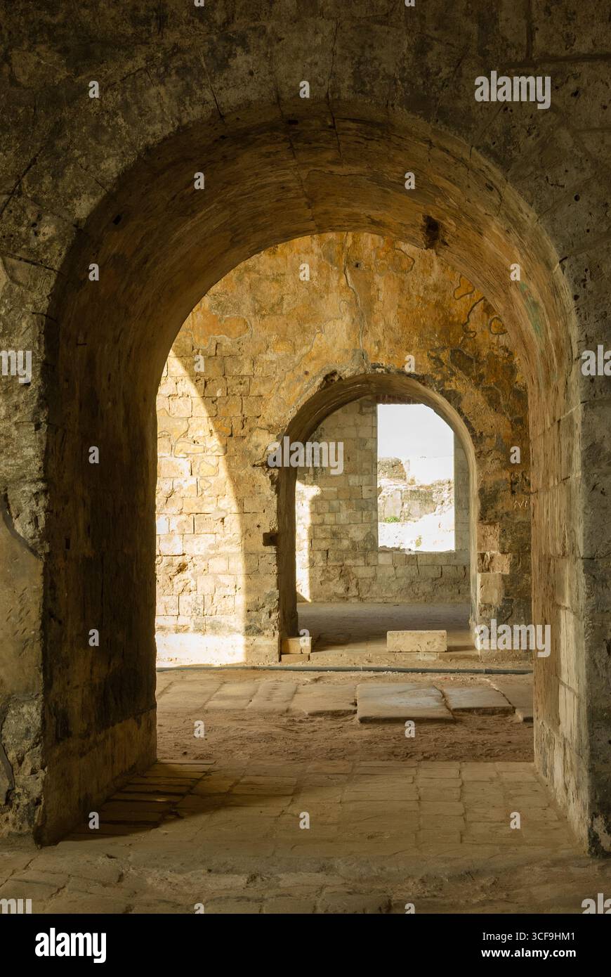 Ruinen der niederländischen Festung in Jaffna, Sri Lanka. Stockfoto