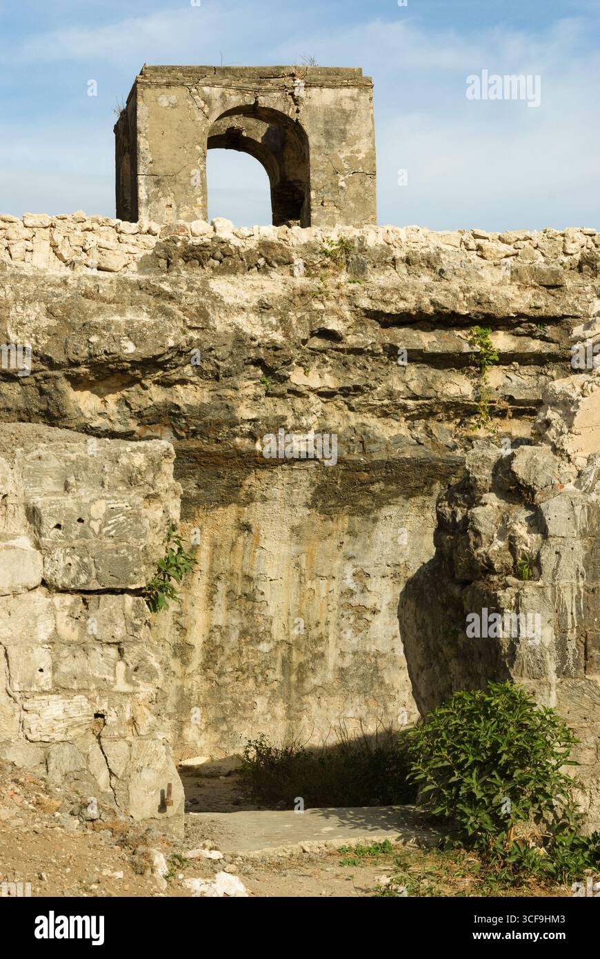 Jaffna Dutch Fort wurde von der LTTE beschädigt. Stockfoto