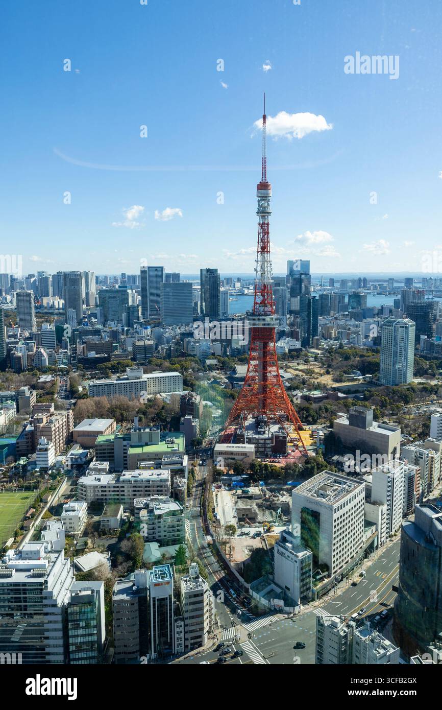 Tokyo Tower, Tokyo, Japan Stockfoto