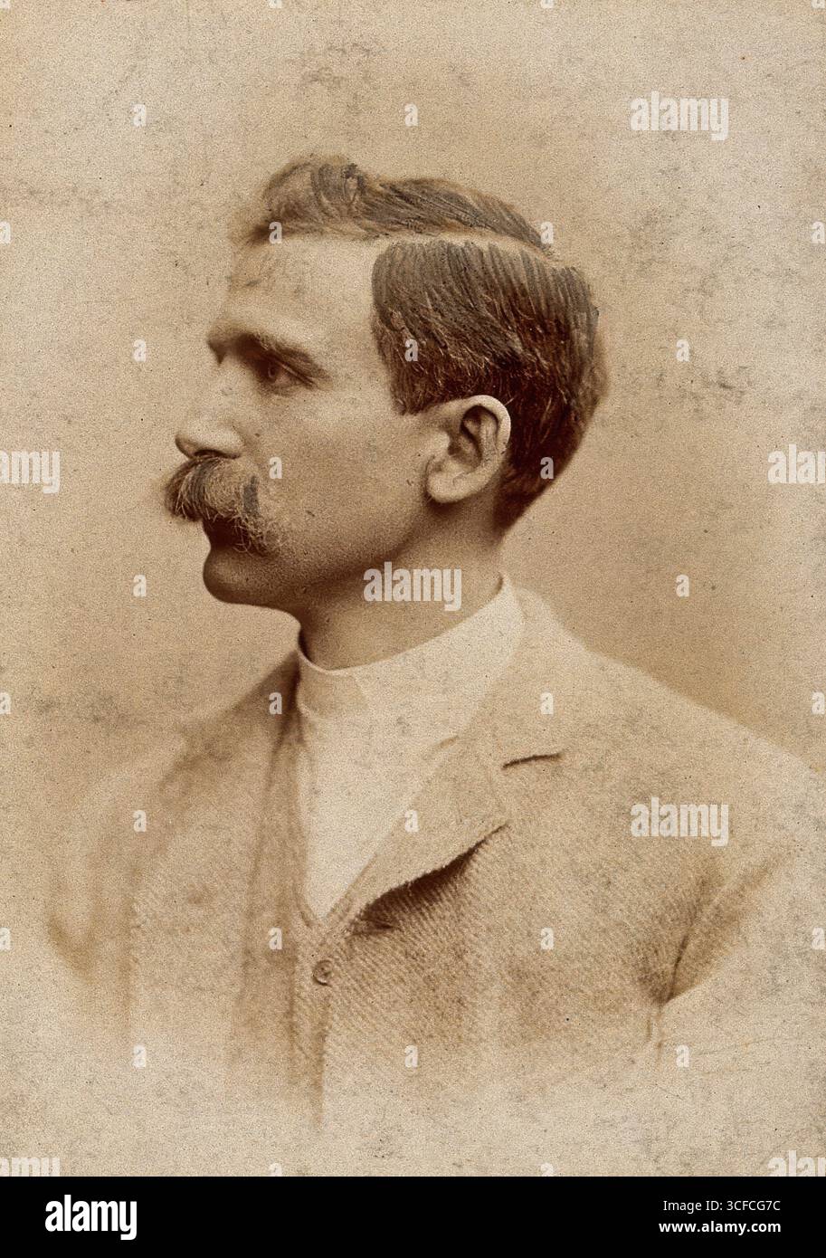 Henry Solomon Wellcome, 1892. Stockfoto