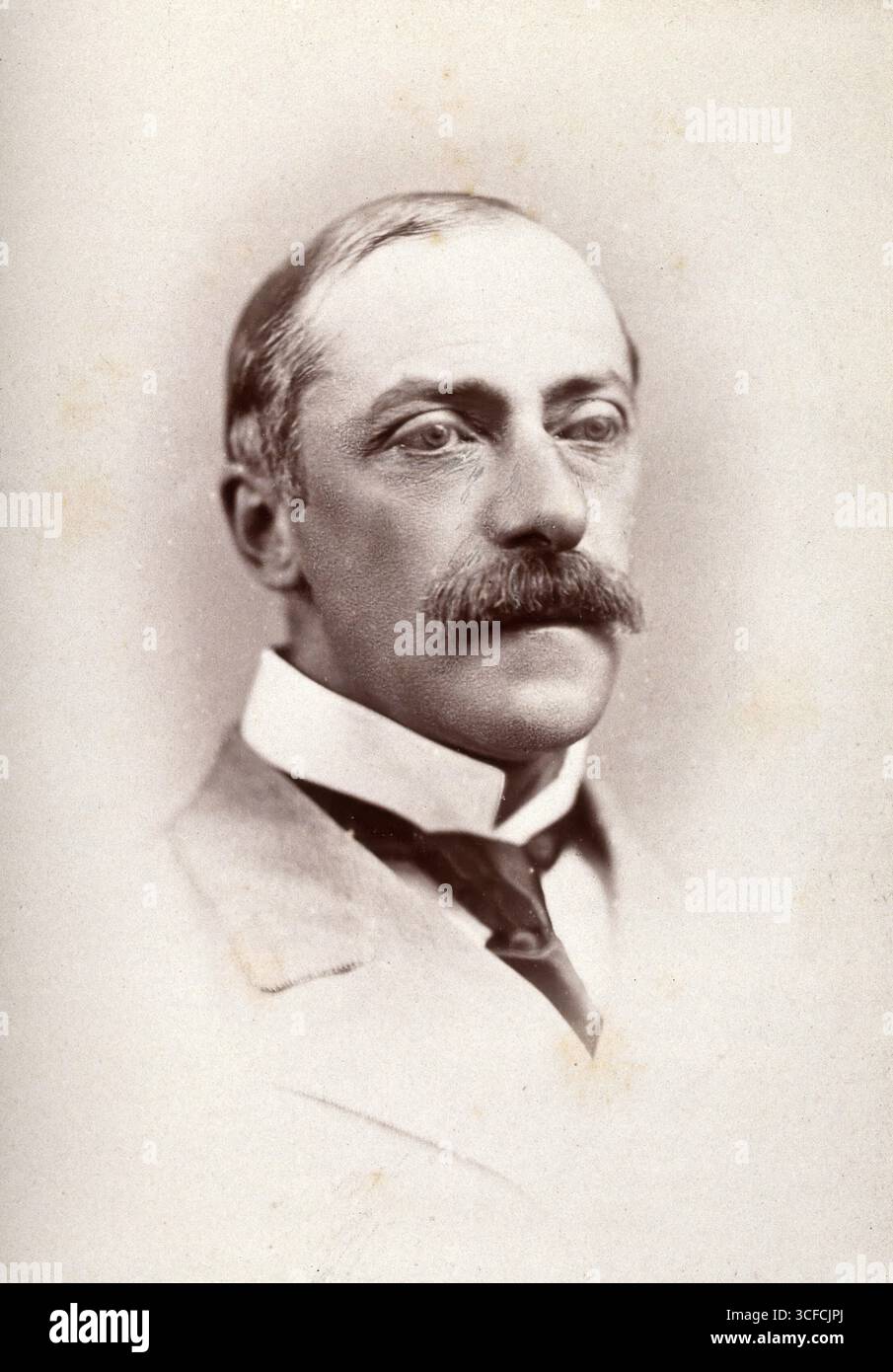 Sir William Bartlett Dalby, 1881. Stockfoto