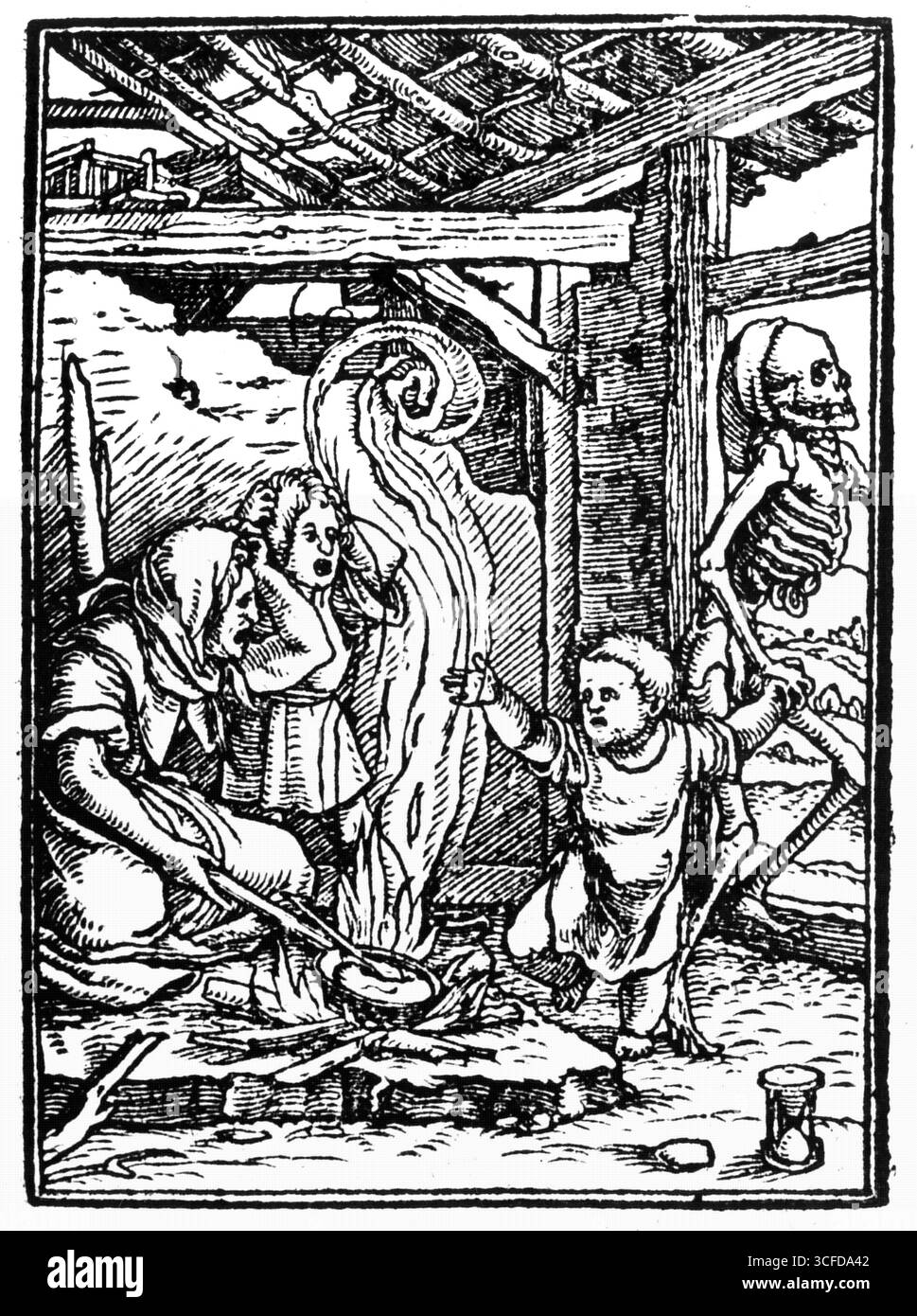 Hans holbein totentanz Schwarzweiß-Stockfotos und -bilder - Alamy