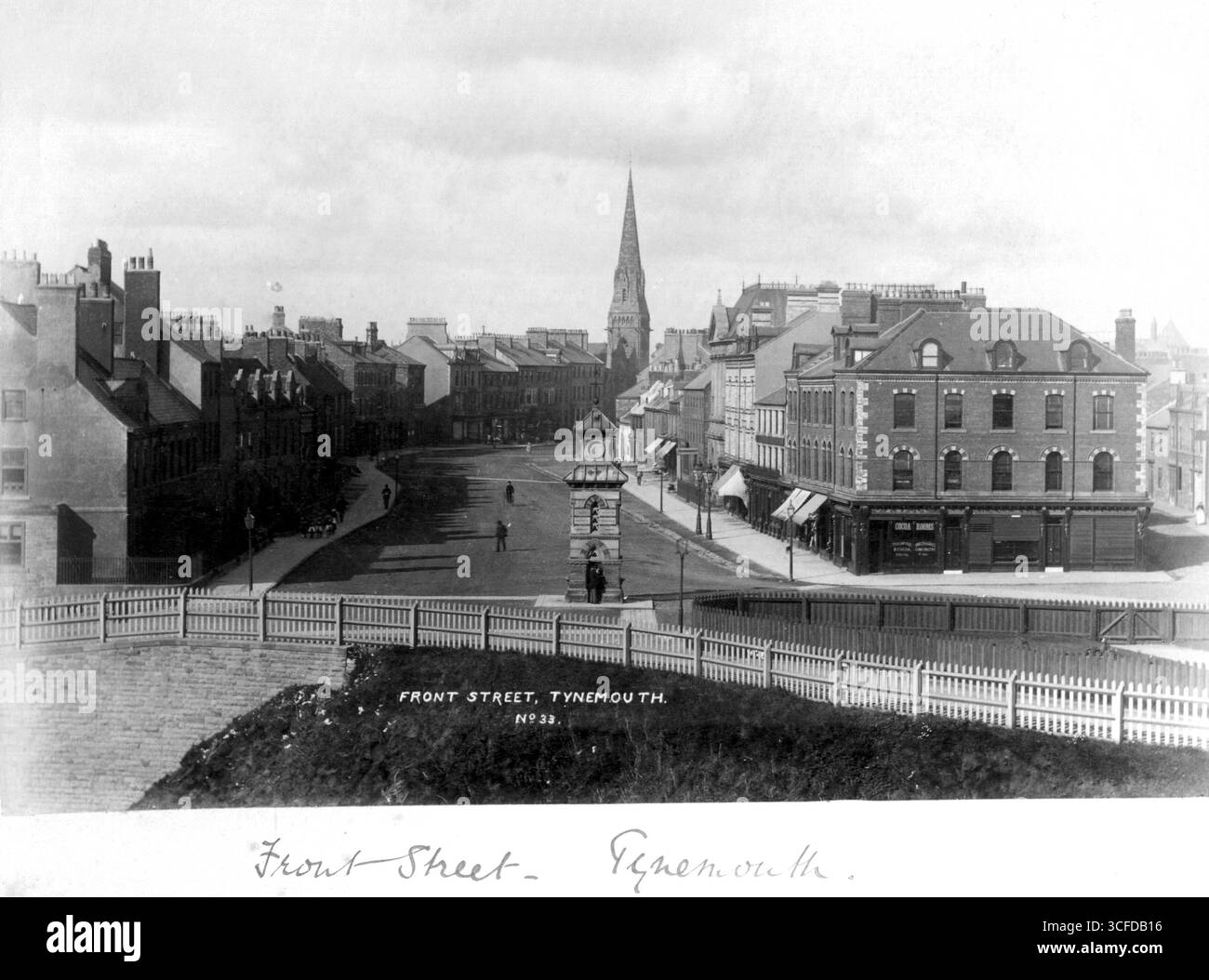 Front Street, Tynemouth. Stockfoto