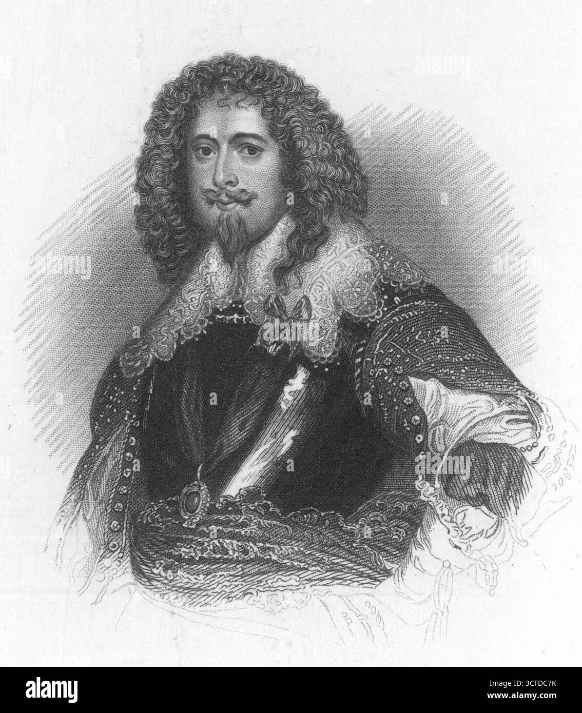 Edward Sackville, 4. Earl of Dorset KG (gestorben am 17. Juli 1652) - Foto undatiert Stockfoto