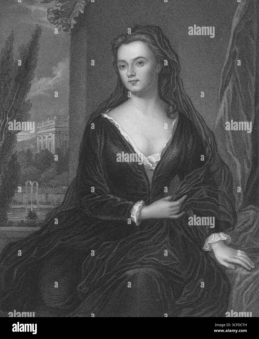 Sarah Jennings Duchess of Marlborough 1744 Stockfoto