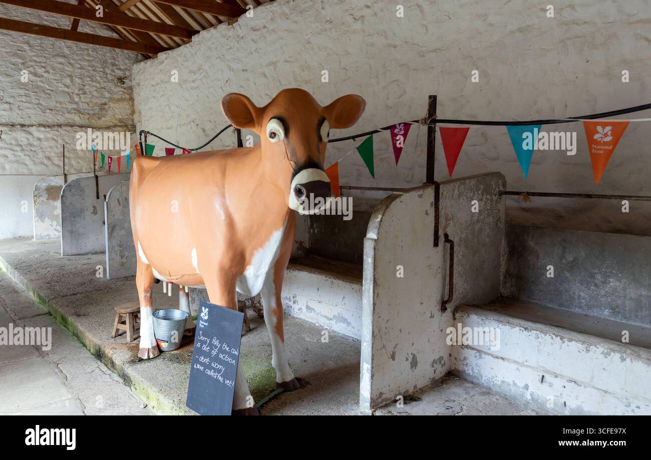 Godolphin Farm Melkhaus Cornwall UK Stockfoto