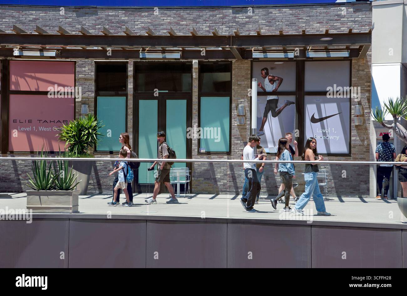 Santa Monica Place, Santa Monica, Kalifornien, USA Stockfoto